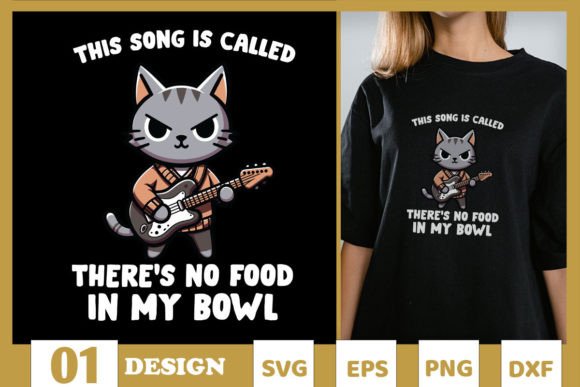 Fun Cat SVG for Embroidery