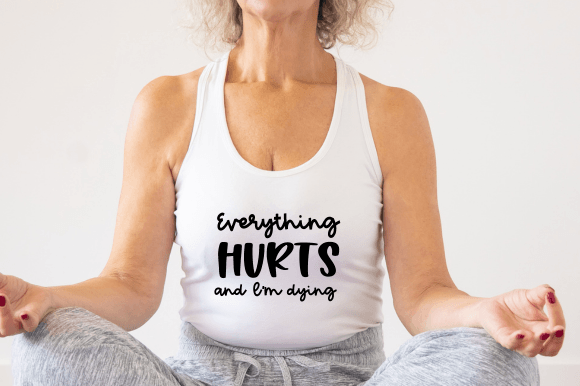Fun Fitness Graphics for T-Shirt Designs