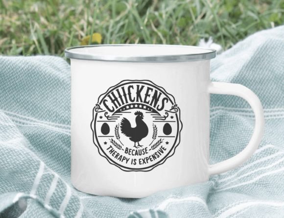 Funny Chickens Svg Png, Chicken Therapy Graphics