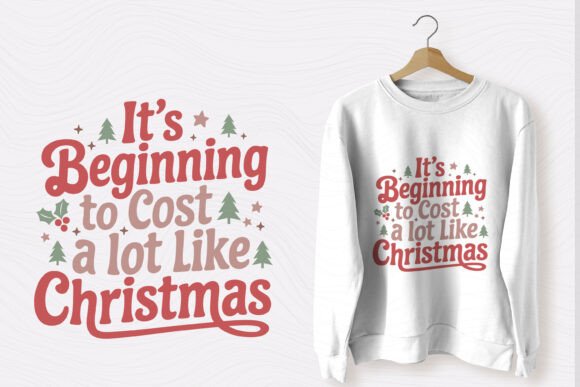 Funny Christmas Quote SVG for T-Shirt Designs
