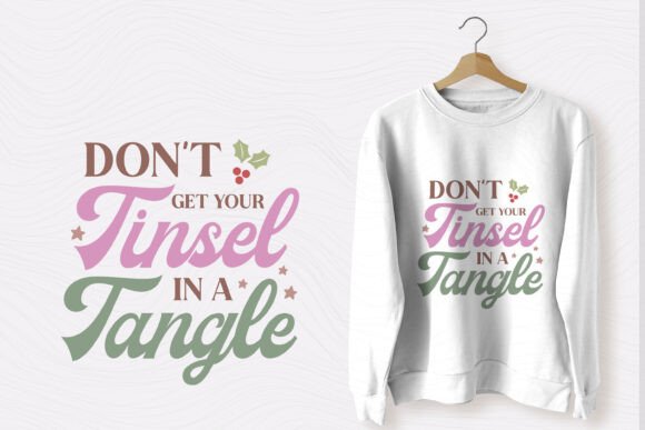 Funny Christmas Quotes SVG for T-Shirt Designs and Graphics