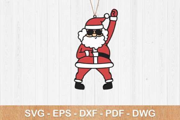 Funny Santa Hip Hop Ornament Review