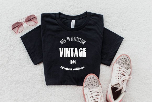 Vintage Aged to Perfection SVG Funny PNG